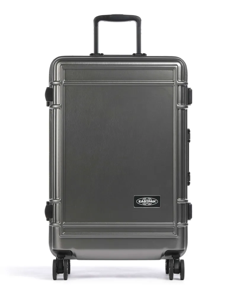 Eastpak 4-Rollen Trolley ResistR Case in silber Silber