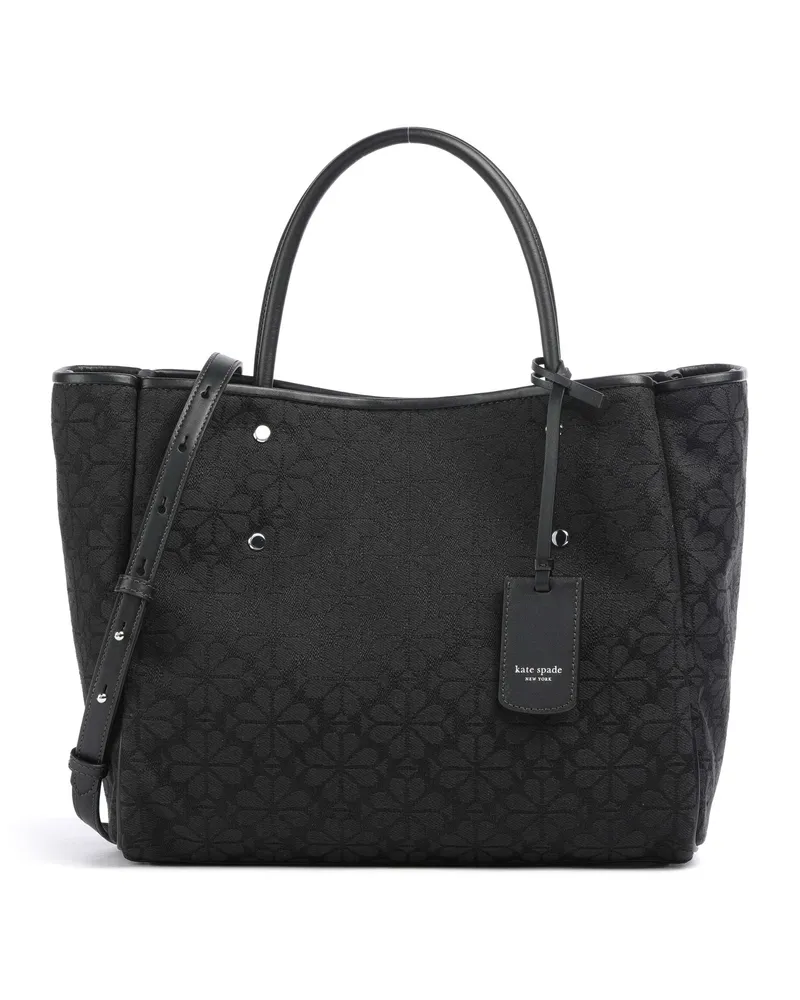 Kate Spade Handtasche Spade Flower Jacquard in schwarz Schwarz