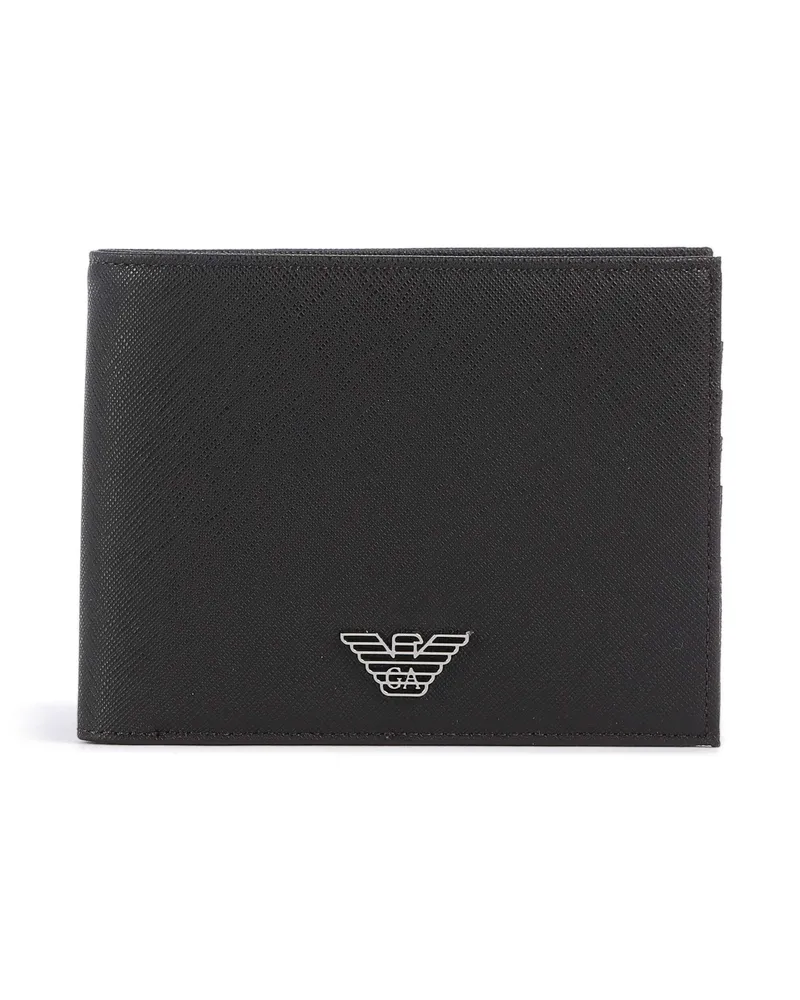 Emporio Armani Geldbörse Saffiano Animation in braun Braun