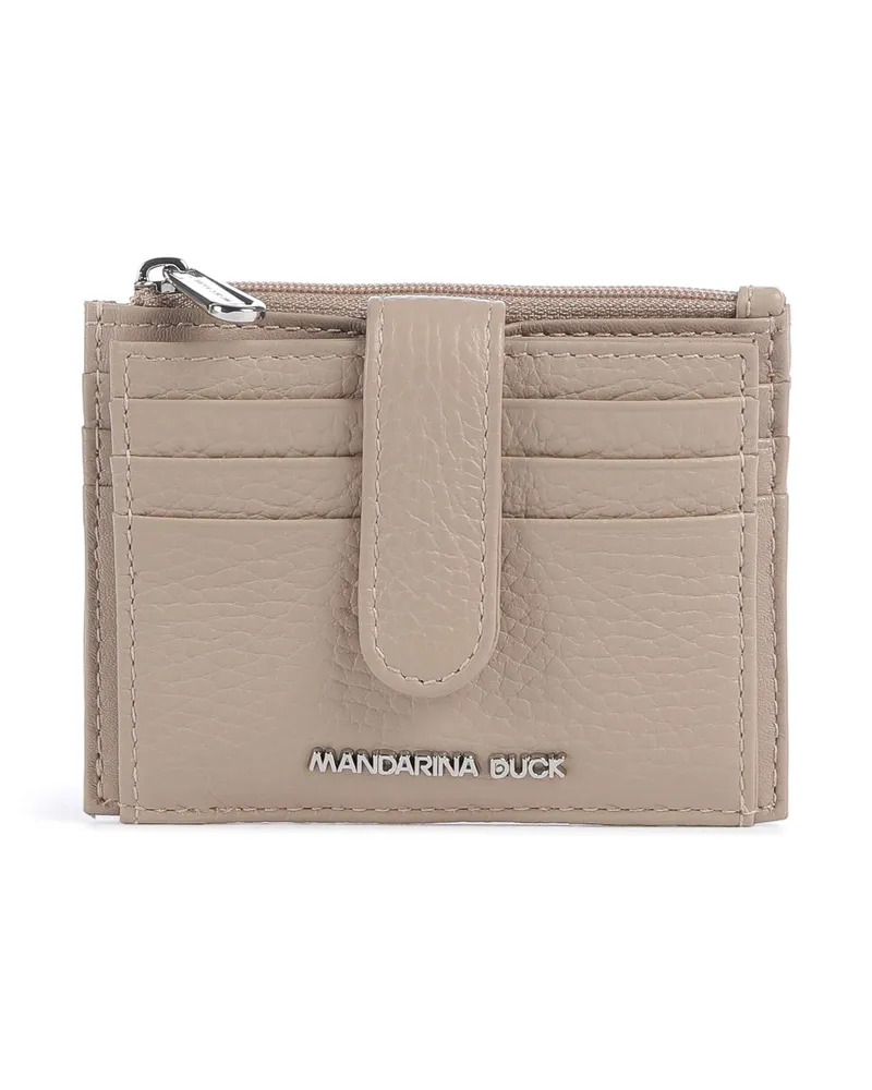 Mandarina Duck Kreditkartenetui Mellow Leather in beige Beige