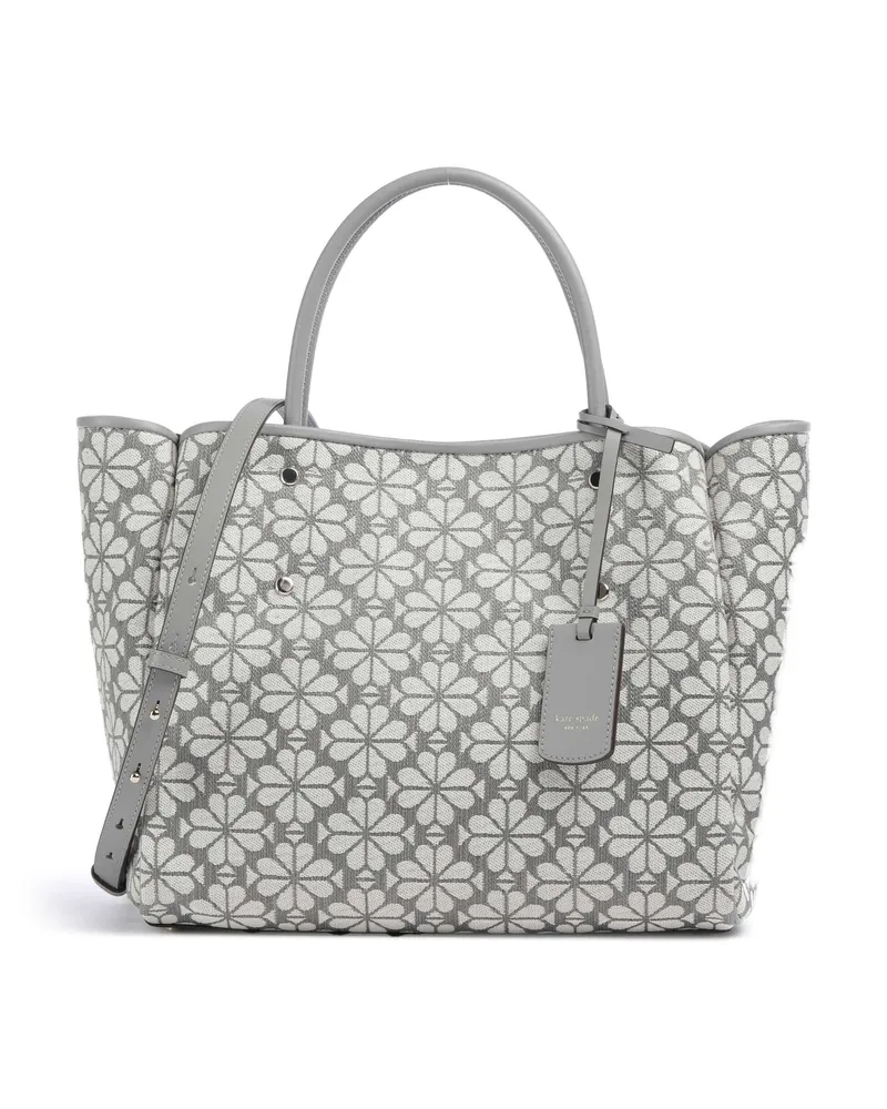 Kate Spade Handtasche Spade Flower Jacquard in grau Grau