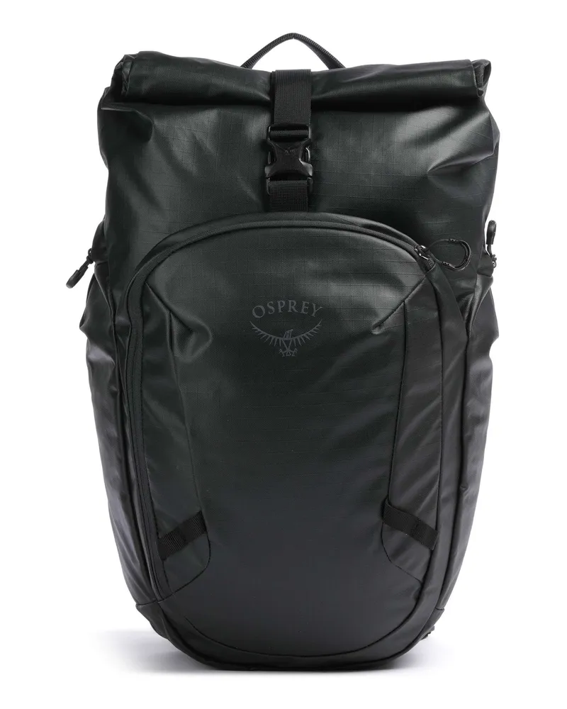 Osprey Rolltop Rucksack Transporter in schwarz Schwarz