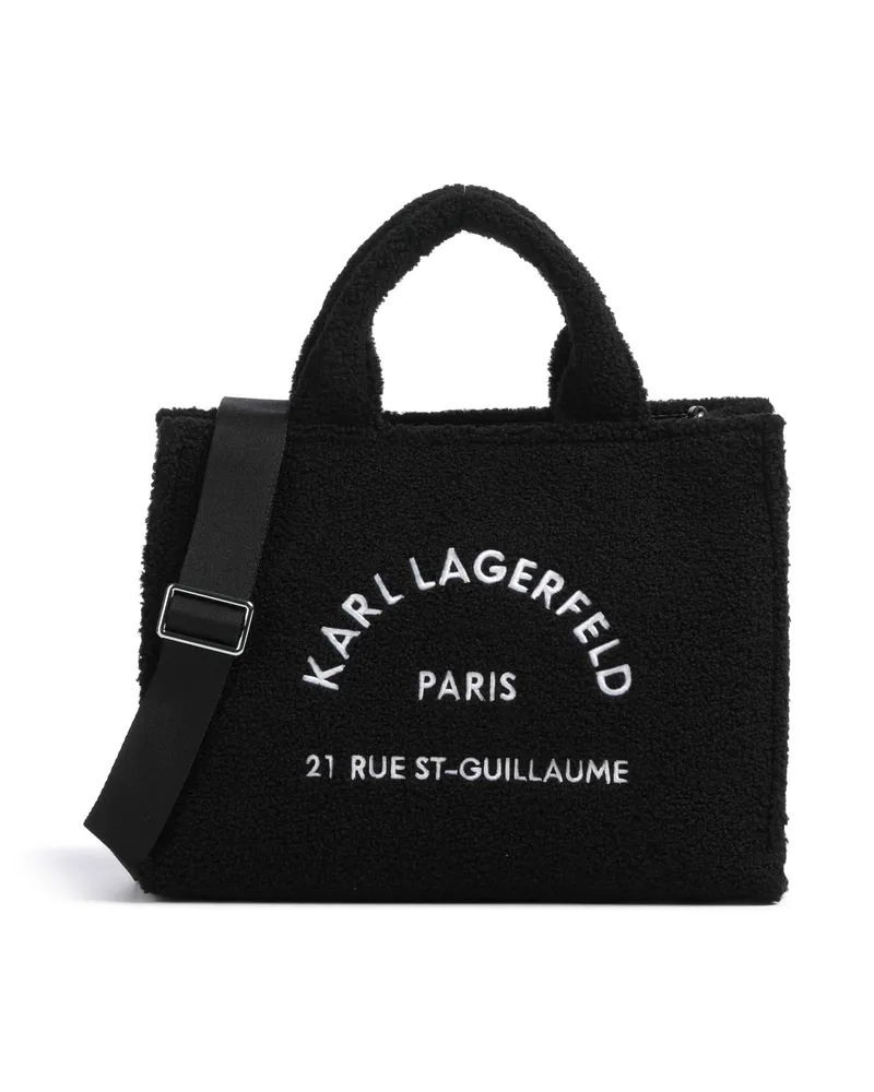 Karl Lagerfeld Handtasche K/Rue St Guillaume Medium in schwarz Schwarz