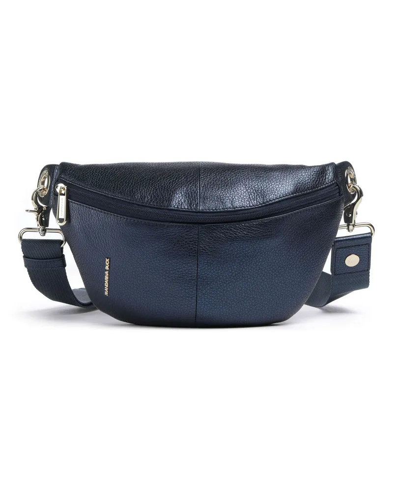Mandarina Duck Gürteltasche Mellow Metal in blau Blau