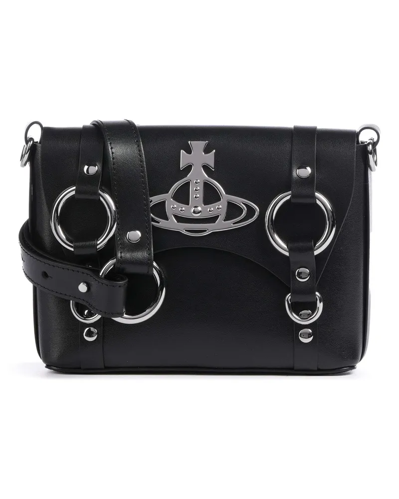 Vivienne Westwood Umhängetasche Kim Smooth in schwarz Schwarz