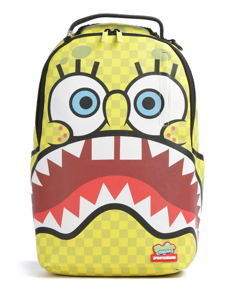 Sprayground Rucksack Spongebob Checkerbob in gelb Gelb