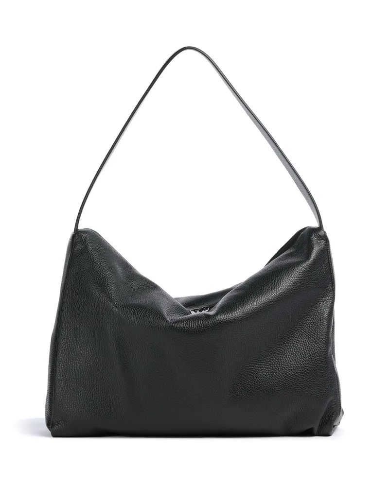 Mandarina Duck Beuteltasche Mellow Leather in schwarz Schwarz