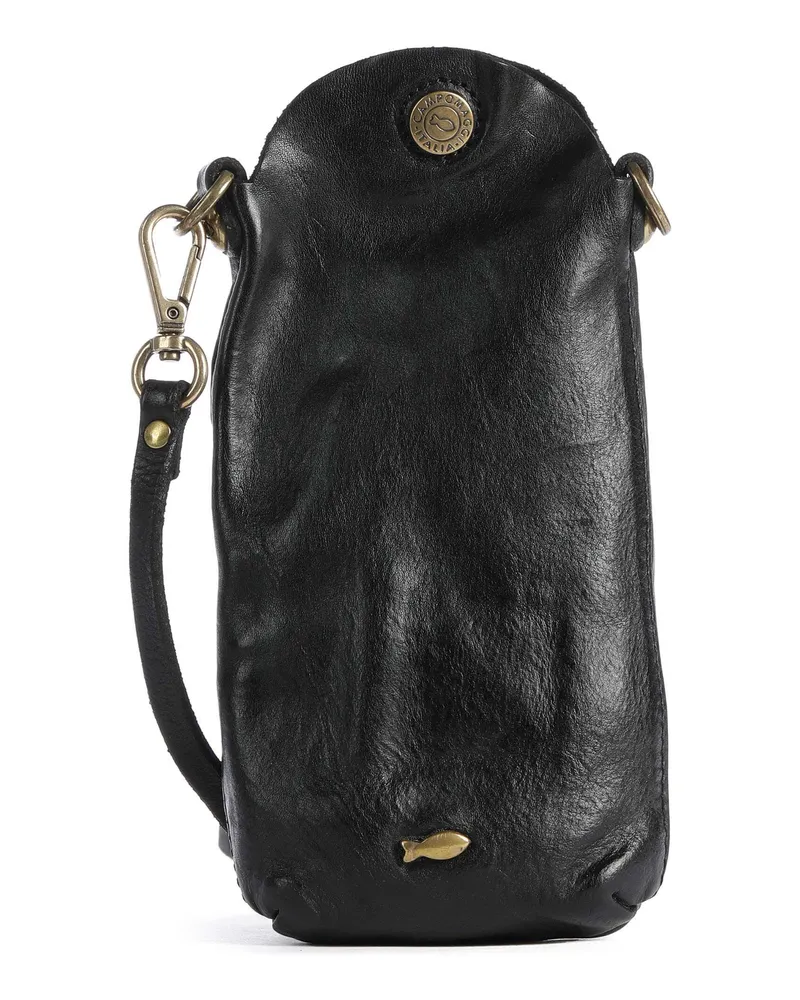 Campomaggi Handytasche in schwarz Schwarz