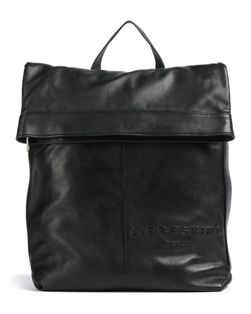 Liebeskind Rolltop Rucksack Elvira Sheep Natural L in schwarz Schwarz