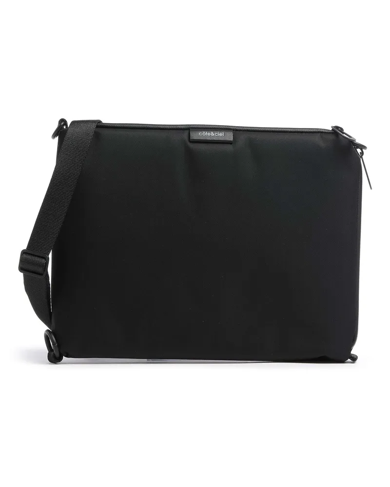 COTEetCIEL Aktentasche Sleek Nylon Inn M in schwarz Schwarz