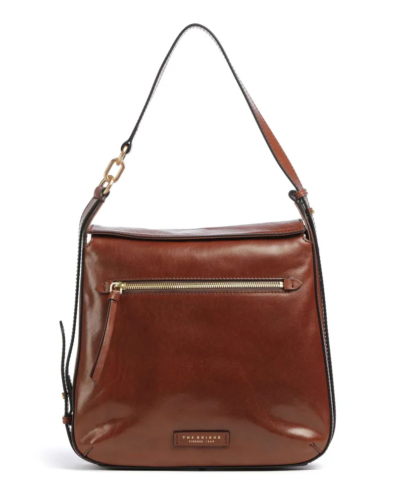 The Bridge Schultertasche Ingrid in braun Braun