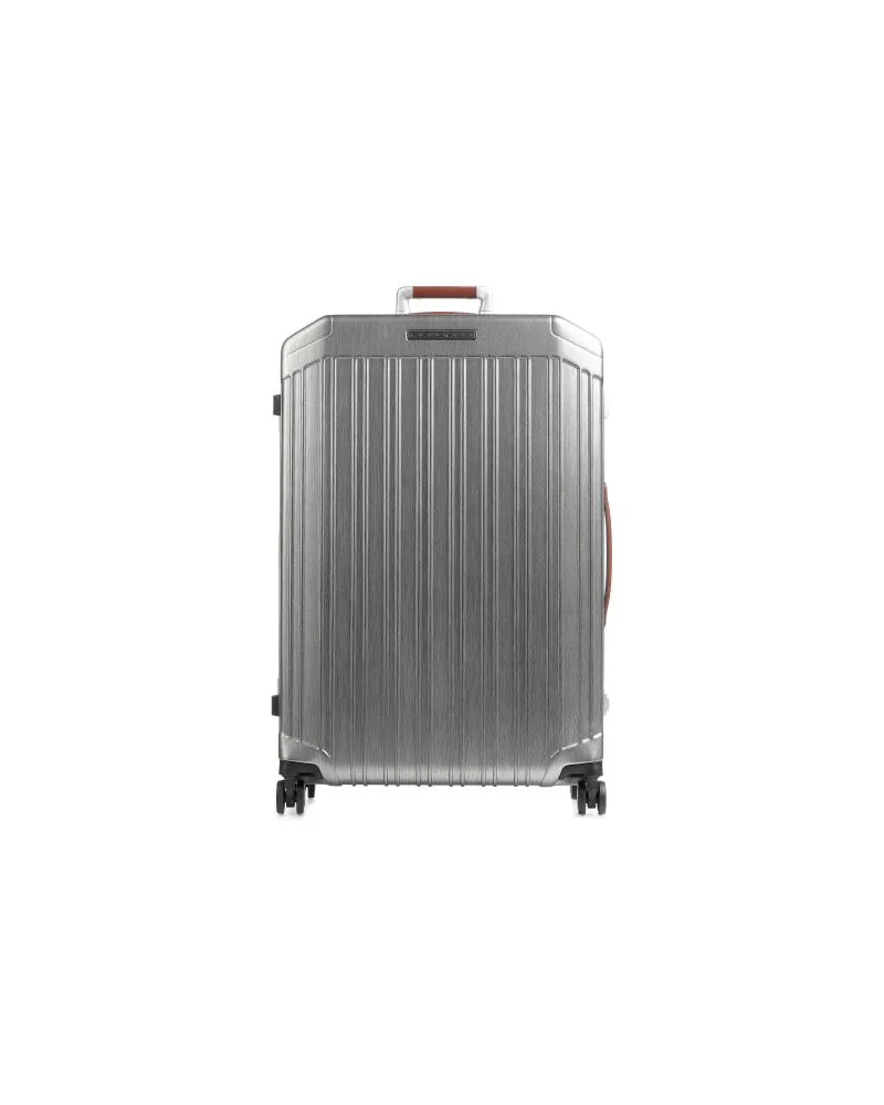 Piquadro PQLM 4-Rollen Trolley silber Silber