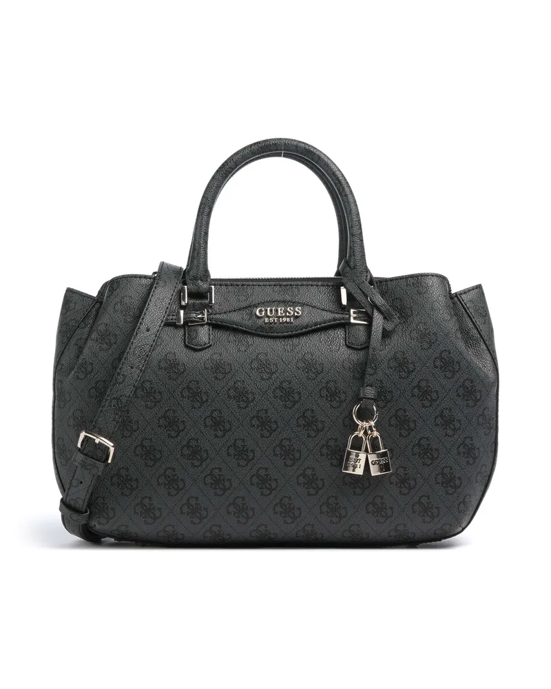 Guess Handtasche Katya 4G Logo in schwarz Schwarz