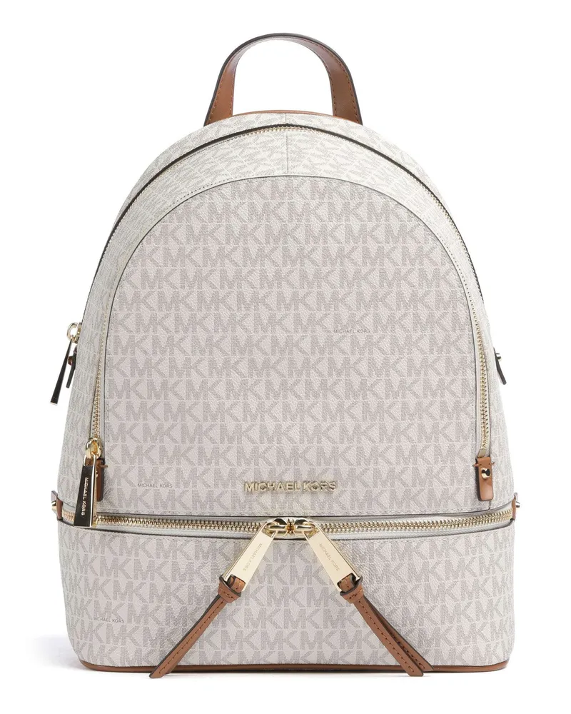 Michael Kors Rucksack Rhea Zip in elfenbein Beige
