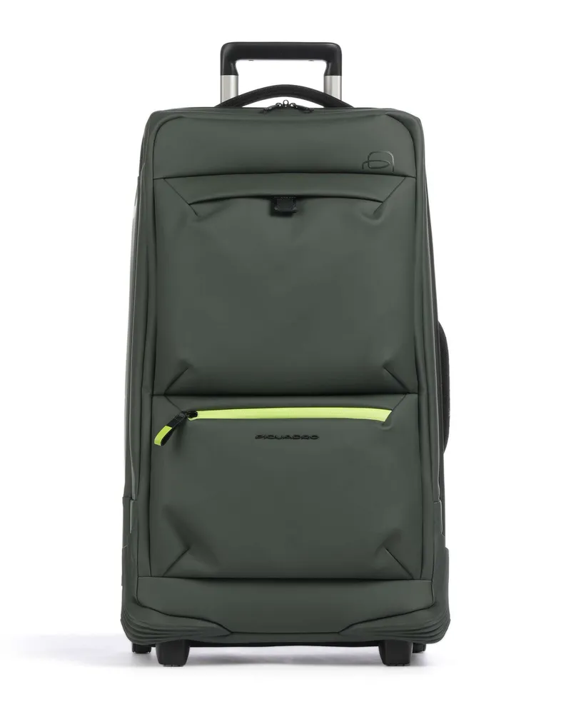 Piquadro Rollenreisetasche C20W in oliv Oliv