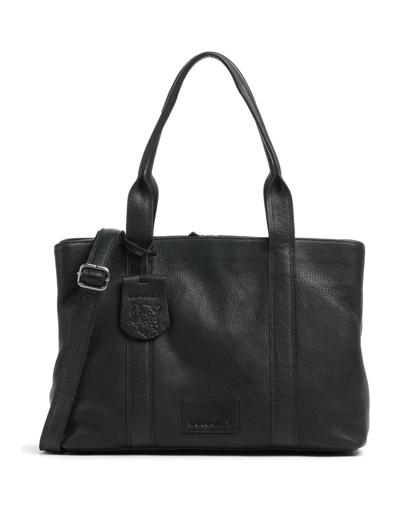 Burkely Aktentasche Soft Skylar in schwarz Schwarz