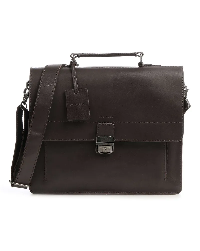 Burkely Aktentasche Vintage Scott in braun Braun