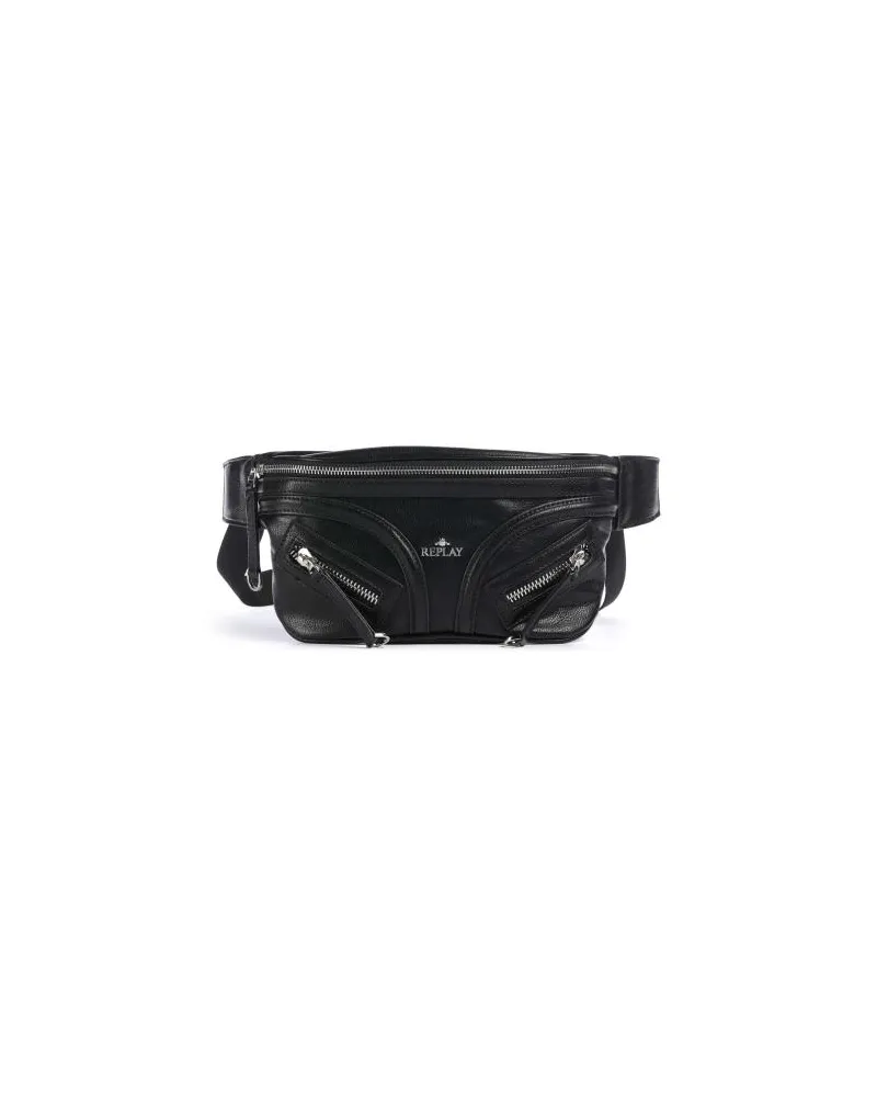 Replay Gürteltasche schwarz Schwarz