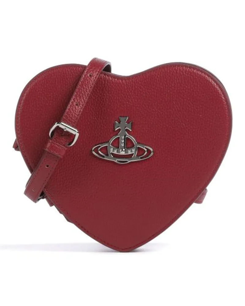 Vivienne Westwood Heart Louise Umhängetasche dunkelrot Rot