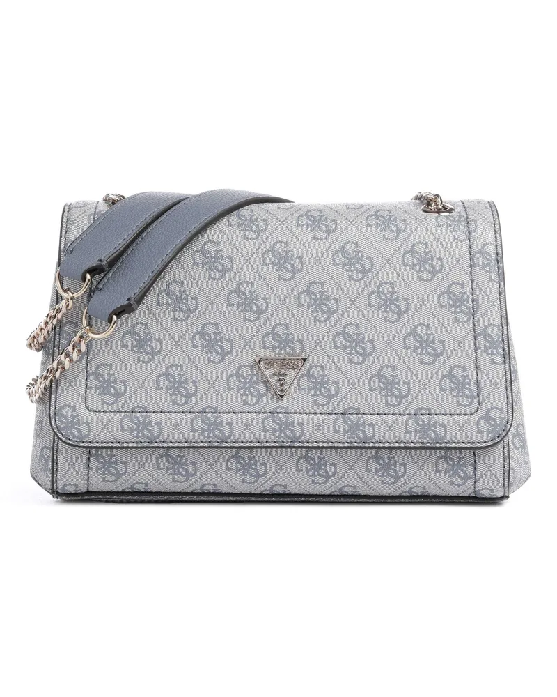 Guess Schultertasche Noelle in blau Blau