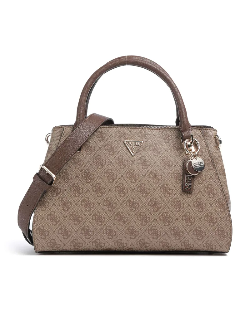 Guess Handtasche Noelle 4G Logo in braun Braun