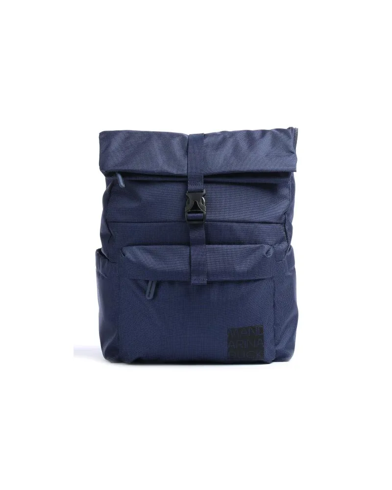 Mandarina Duck District Rolltop Rucksack dunkelblau Blau
