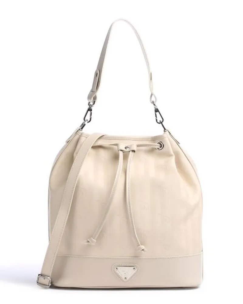 Maison Mollerus Vinerus Niesen Bucket bag creme Beige