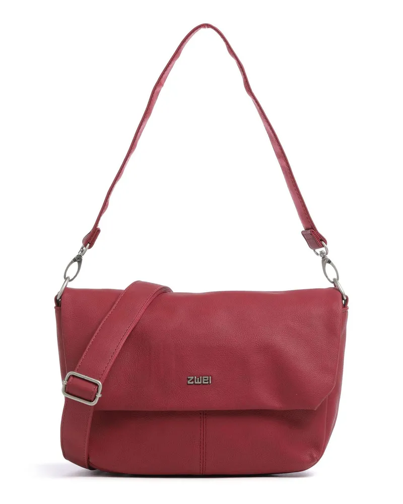 Zwei Schultertasche Mademoiselle.M M60 in rot Rot