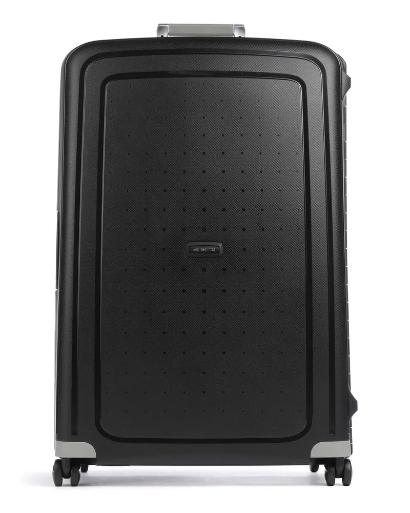 Samsonite 4-Rollen Trolley SCure in schwarz Schwarz