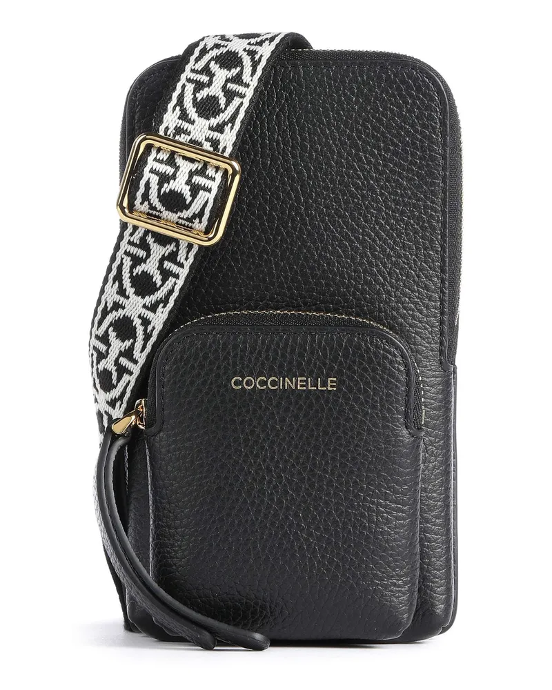 Coccinelle Handytasche Pixie in schwarz Schwarz