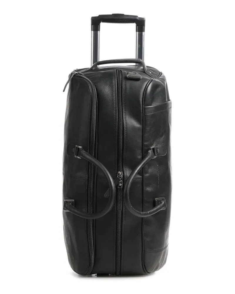 The Chesterfield Brand Rollenreisetasche Jayven in schwarz Schwarz