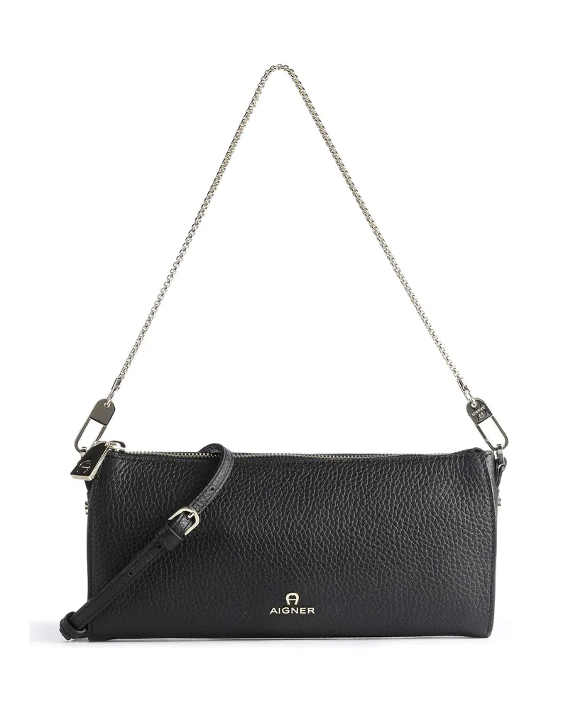 Aigner Schultertasche Ivy S in schwarz Schwarz