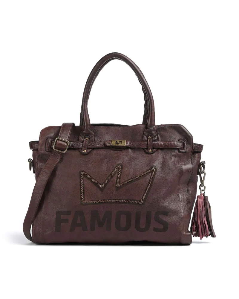 Taschendieb Wien Handtasche Beethovenplatz 1 in braun Braun