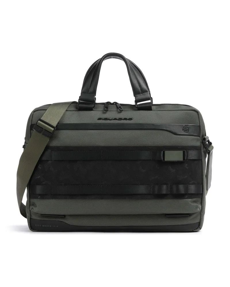 Piquadro Aktentasche FX in oliv Oliv