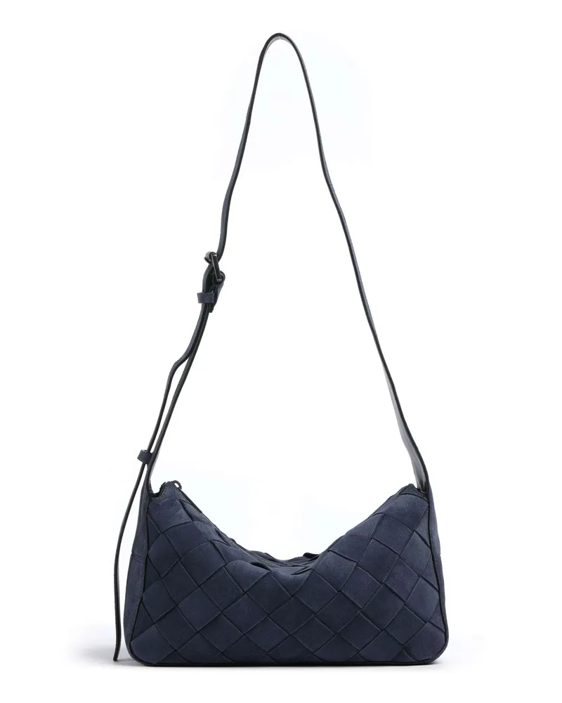 Liebeskind Schultertasche Sky II Promo Suede S in blau Blau