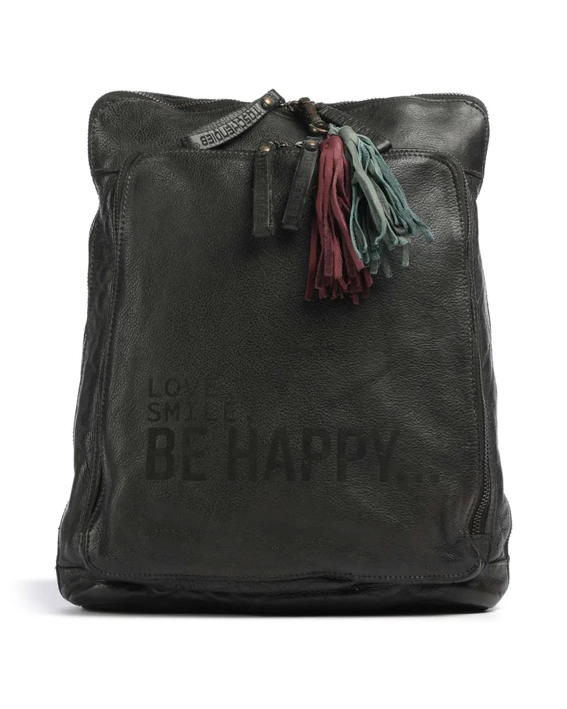 Taschendieb Wien Rucksack-Tasche Glücksbrücke 1 in oliv Oliv
