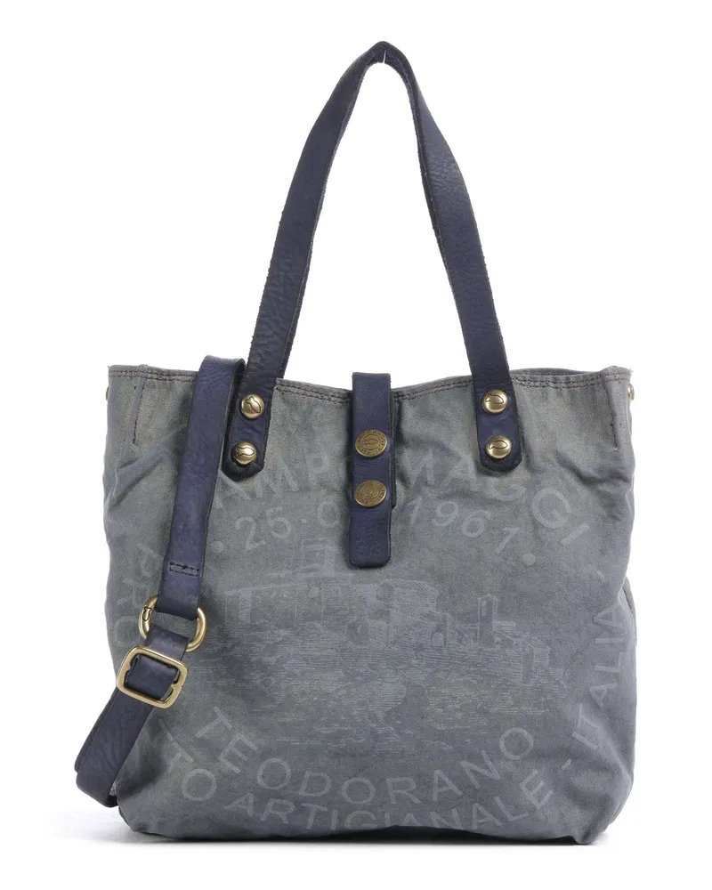 Campomaggi Handtasche in blau Blau