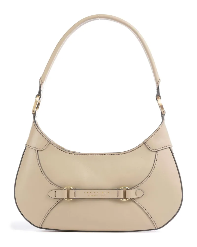 The Bridge Schultertasche Isabella in beige Beige
