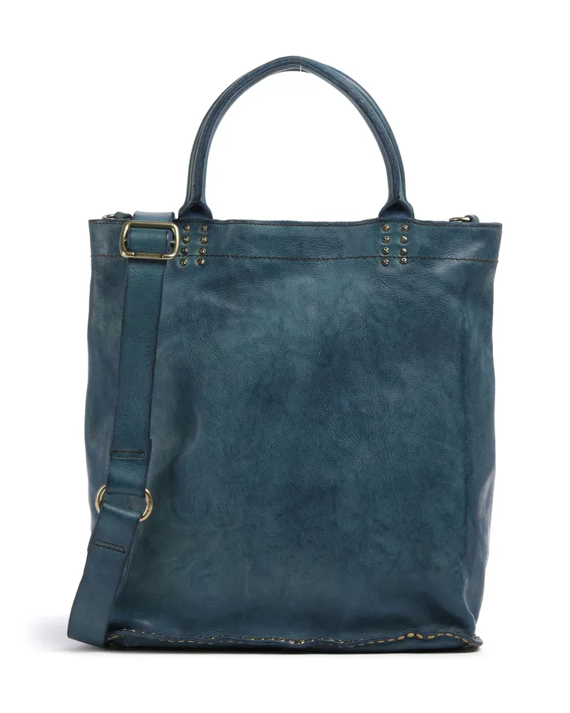 Campomaggi Handtasche in blau Blau