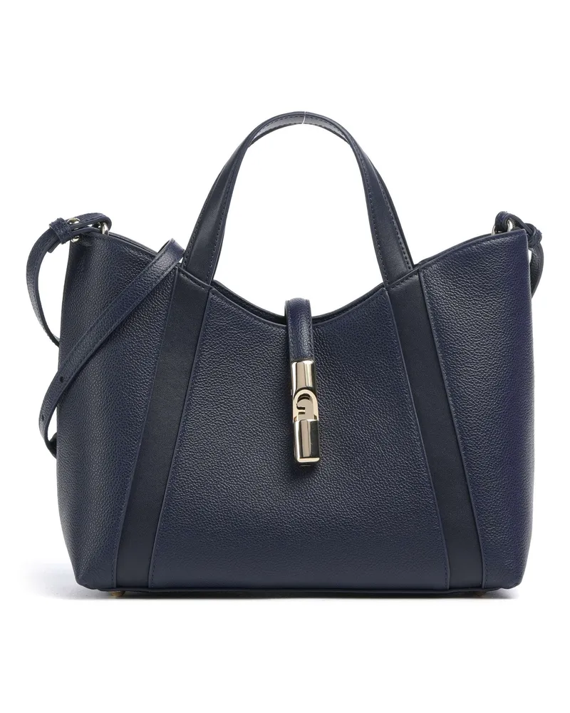 Furla Handtasche Goccia S in blau Blau