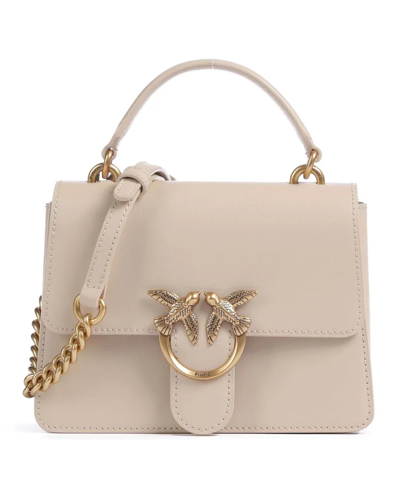 Pinko Umhängetasche Love One Mini in beige Beige
