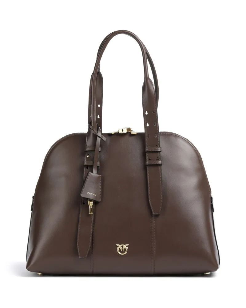 Pinko Handtasche in braun Braun