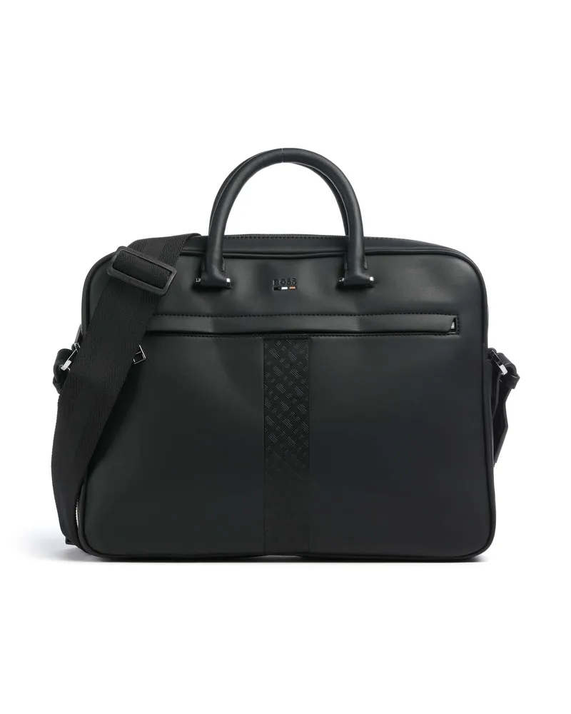 HUGO BOSS Aktentasche Ray in schwarz Schwarz