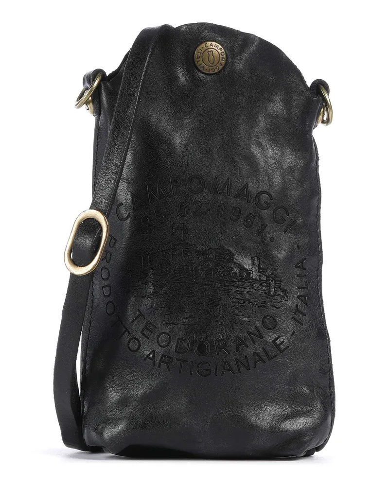 Campomaggi Handytasche in schwarz Schwarz