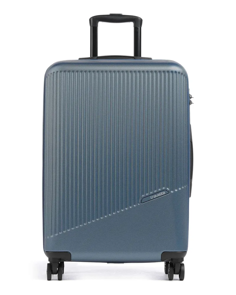 Travelite 4-Rollen Trolley Bali in blau Blau