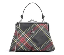 Handtasche Granny Frame Saffiano Printed in mehrfarbig