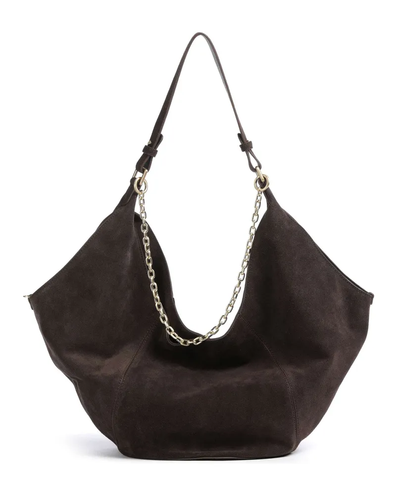 LES VISIONNAIRES Beuteltasche Amelie Cozy Chain in braun Braun