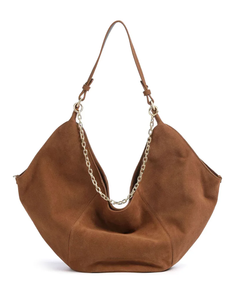 LES VISIONNAIRES Beuteltasche Amelie Cozy Chain in braun Braun