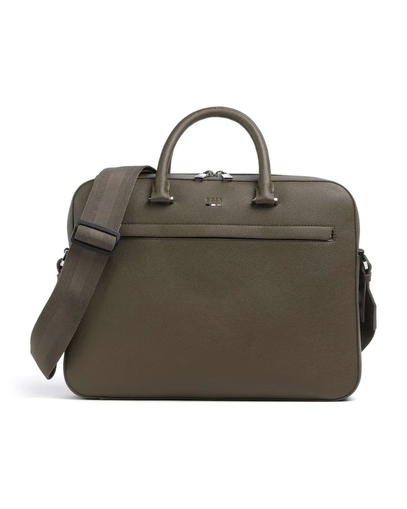 HUGO BOSS Aktentasche Ray in oliv Oliv