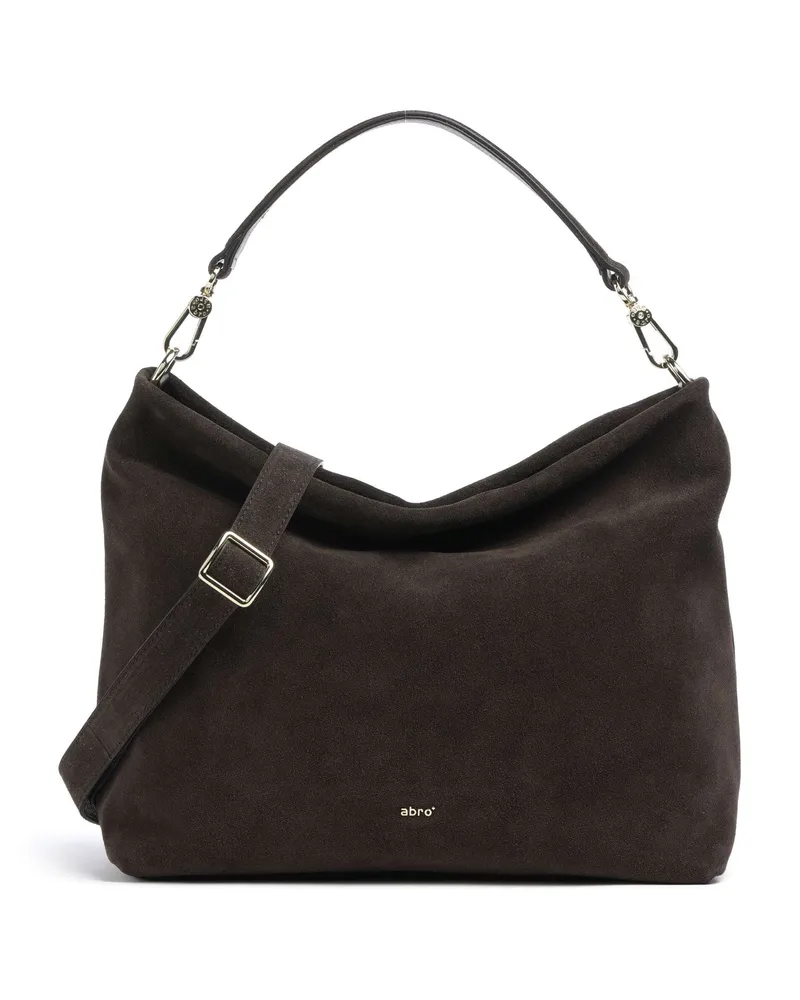 Abro Beuteltasche Suede Kaia in braun Braun